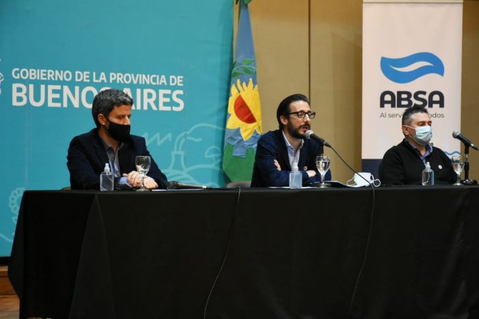 ABSA: Se anunciaron obras para mejorar el servicio de agua en 17 municipios