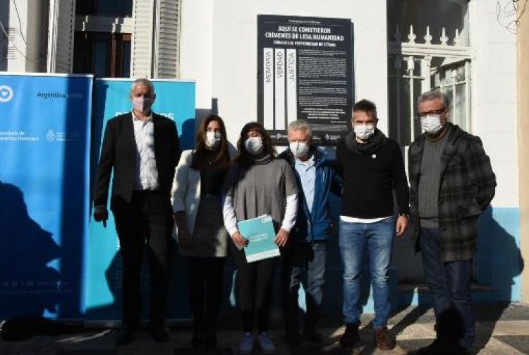 Se señalizó la Comisaría 1º de Campana como ex centro clandestino de detención