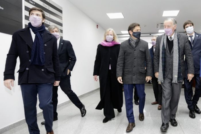 Kicillof inauguró el nuevo edificio del Tribunal de Casación Penal