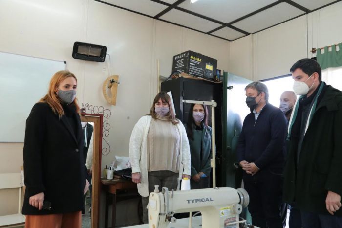 Ruiz Malec entregó un subsidio a un centro de formación de Almirante Brown