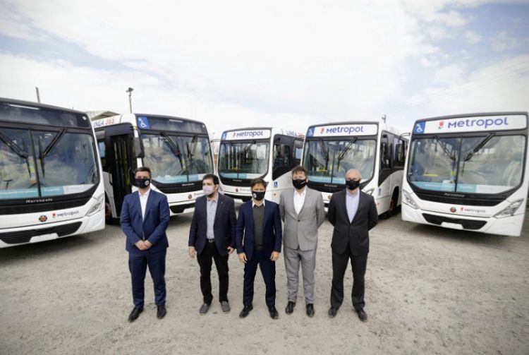 Kicillof participó de la presentación de inversiones en transporte público