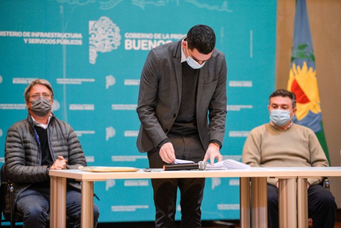 Licitaron obras cloacales para Malvinas Argentinas