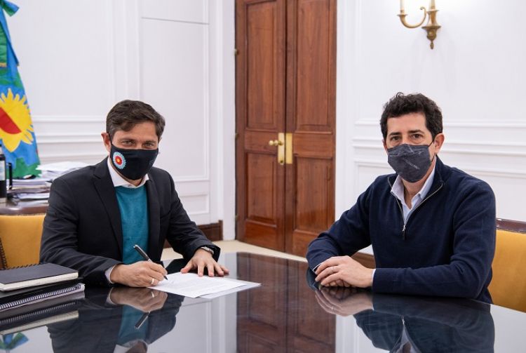 Convenio para realizar obras viales sobre la ruta 41