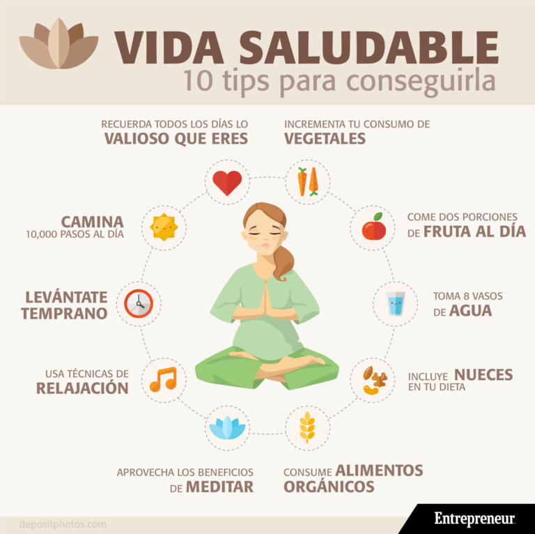 Persona practicando yoga para una vida saludable