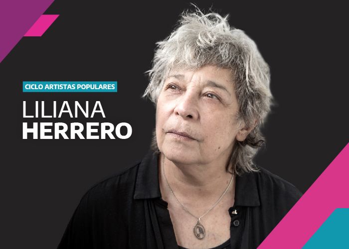 Concierto acústico de Liliana Herrero en el Teatro Argentino