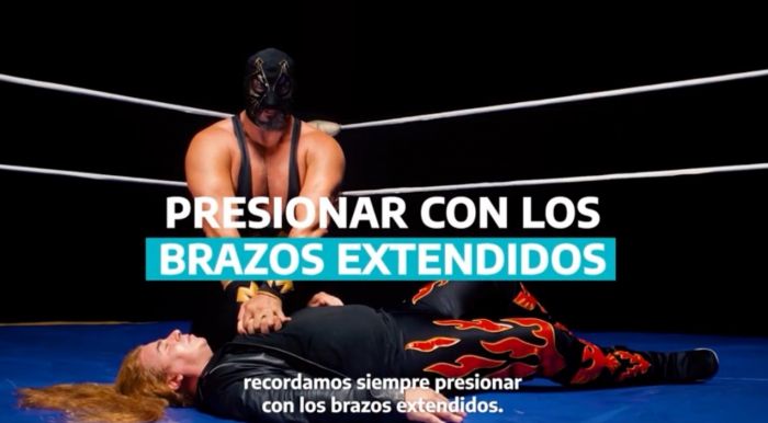 Viloni y La Masa en una pasaje del video que ya está  en YouTube.