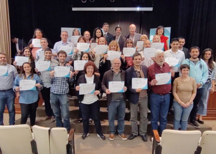 Se entregaron los certificados del Ciclo de formación política