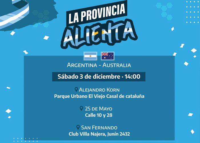 “La Provincia Alienta”