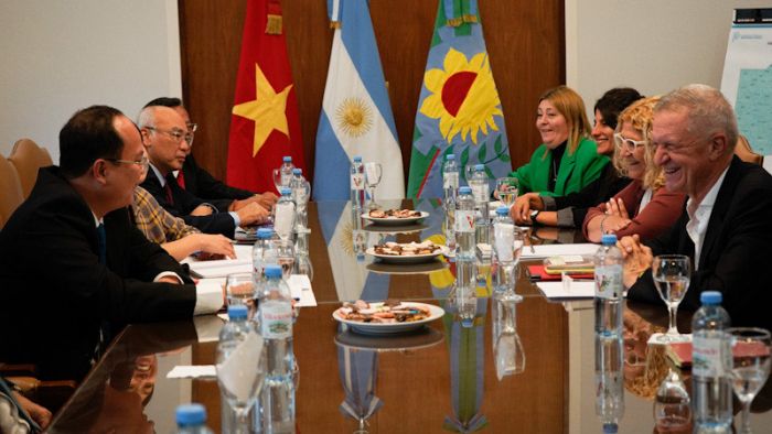 Representantes de ambos gobiernos dialogaron sobre las oportunidades de intercambio en diferentes áreas de trabajo.