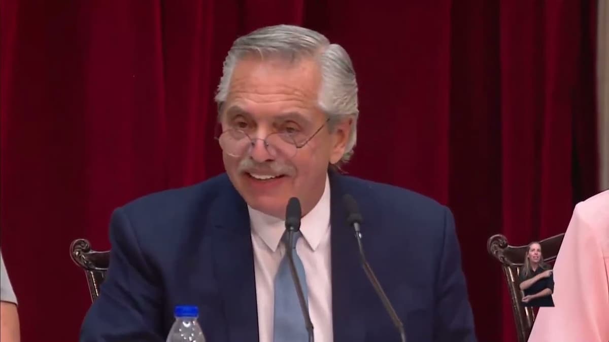 alberto fernandez sesiones ordinarias