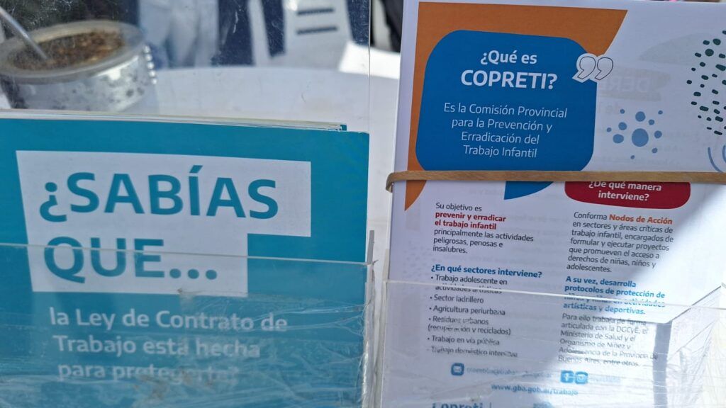 REALIZAN UNA JORNADA DE SENSIBILIZACIÓN CONTRA EL TRABAJO INFANTIL