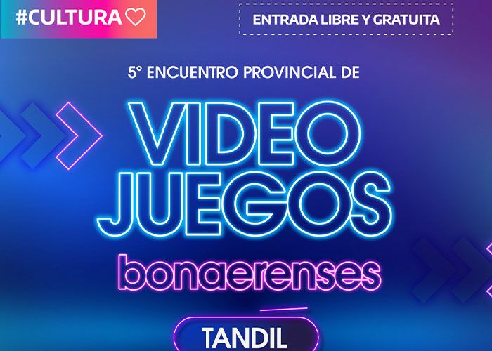 El Gobierno de la Provincia organiza el 5to Encuentro Provincial de Videojuegos