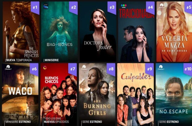 top 10 series flow
