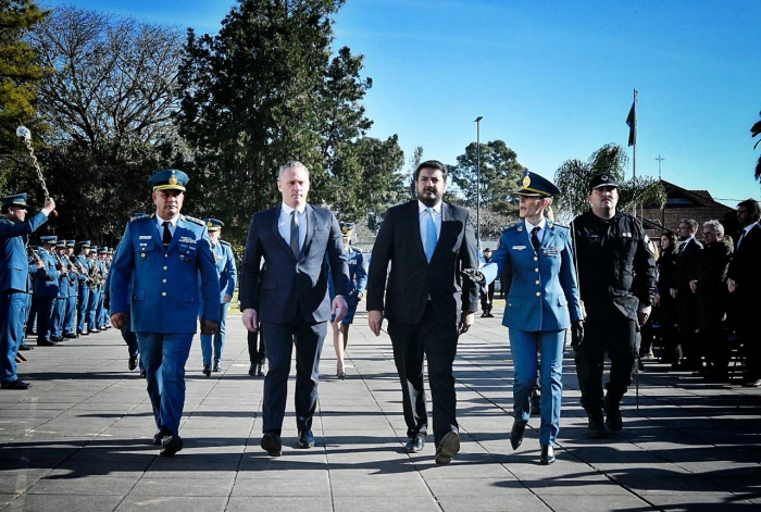 Mena anunció que se está trabajando en modernizar el SPB y avanzar con las obras