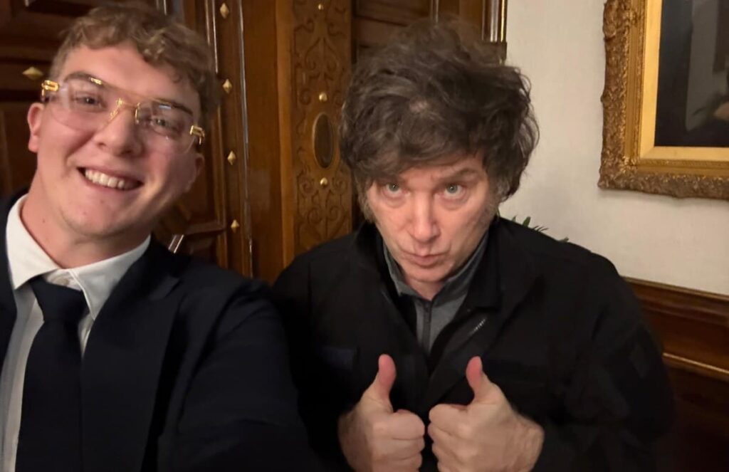 javier milei y hayden mark davis