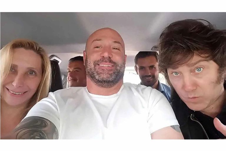 Diego Spagnuolo Javier Milei y Karina Milei