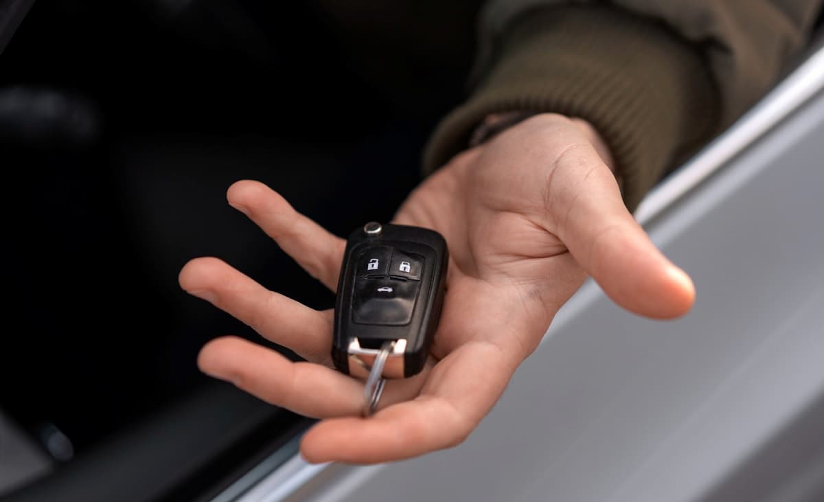 llave de vehículo