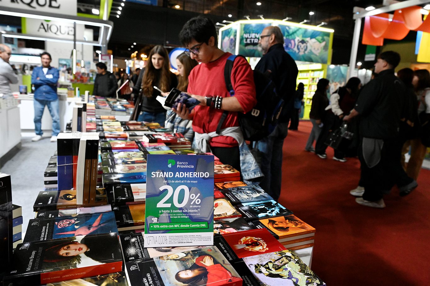 Éxito comercial durante la Feria del Libro