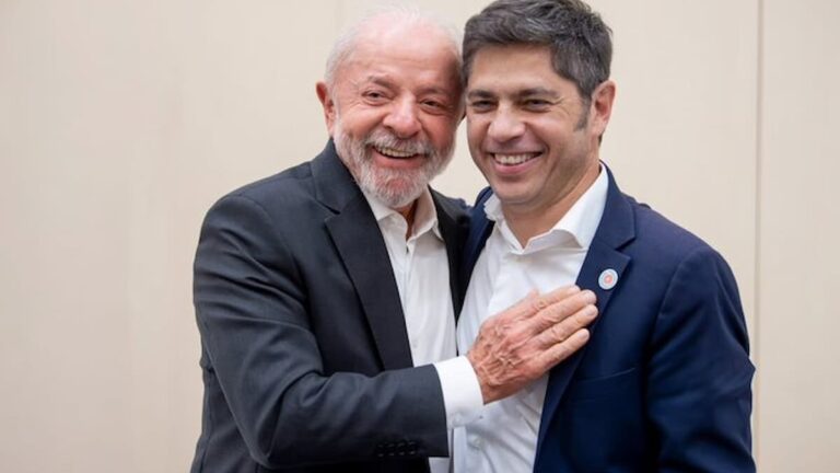 kicillof y lula da silva