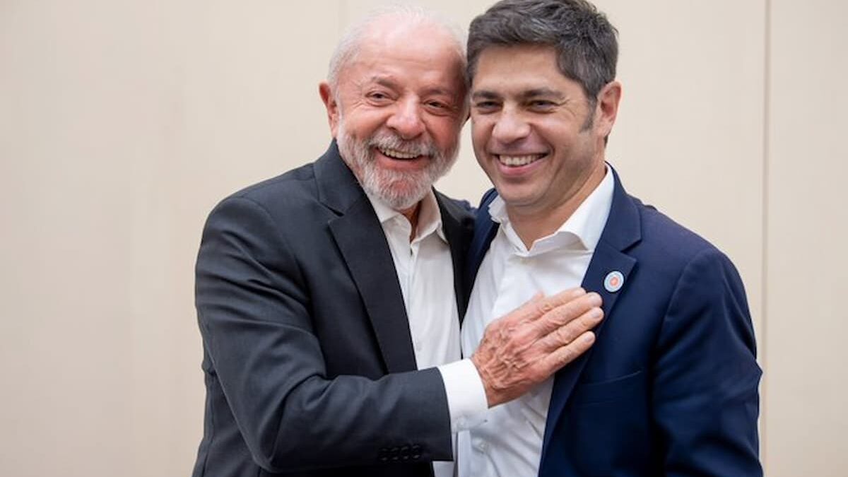 kicillof y lula da silva
