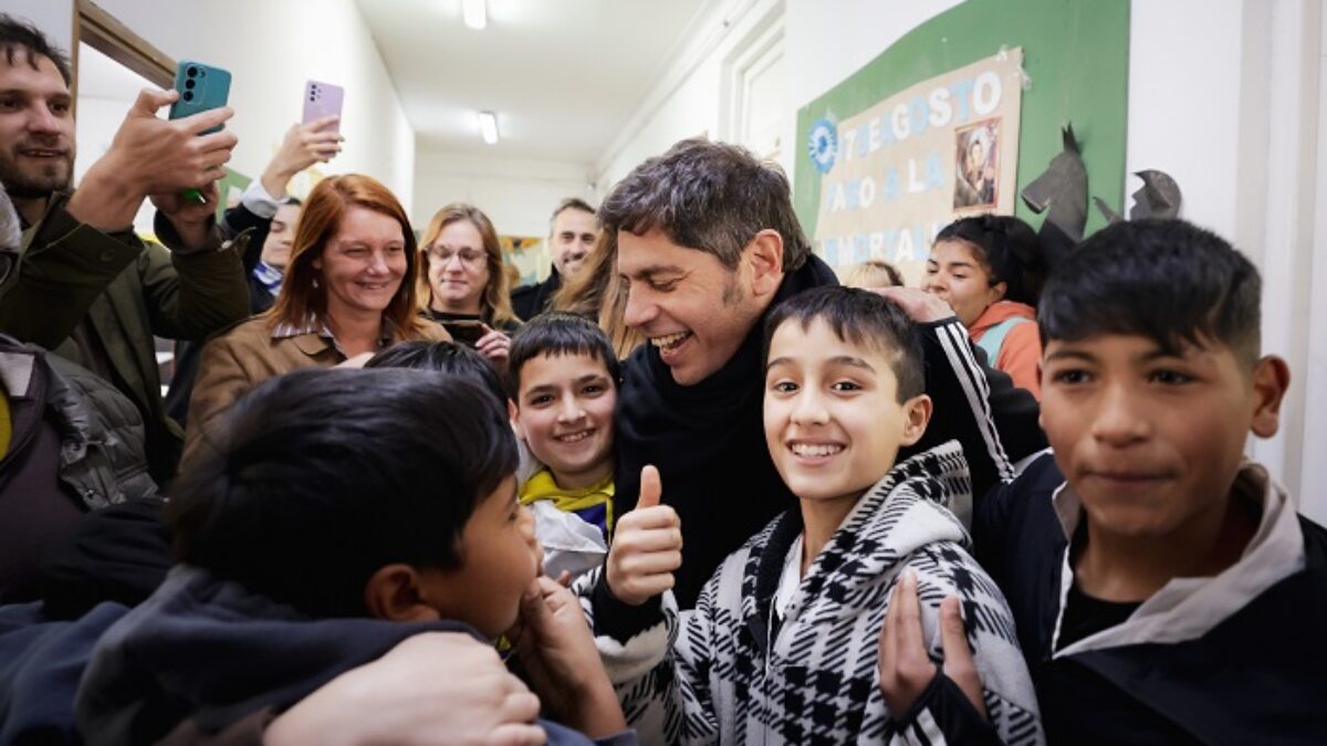 Kicillof inauguró la ampliación de la Escuela Primaria N°41 en La Plata