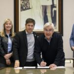 Kicillof y Cuattromo firman convenios para financiar la compra de bienes en municipios