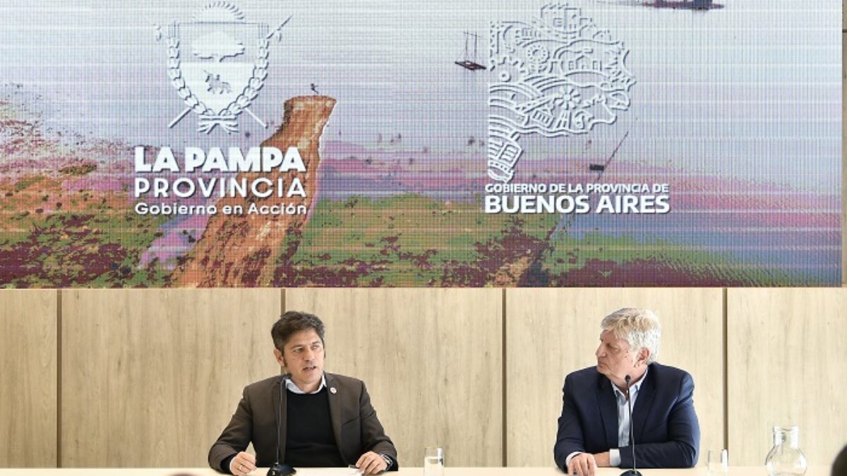 Kicillof y Ziliotto firman convenios para enfrentar El Niño
