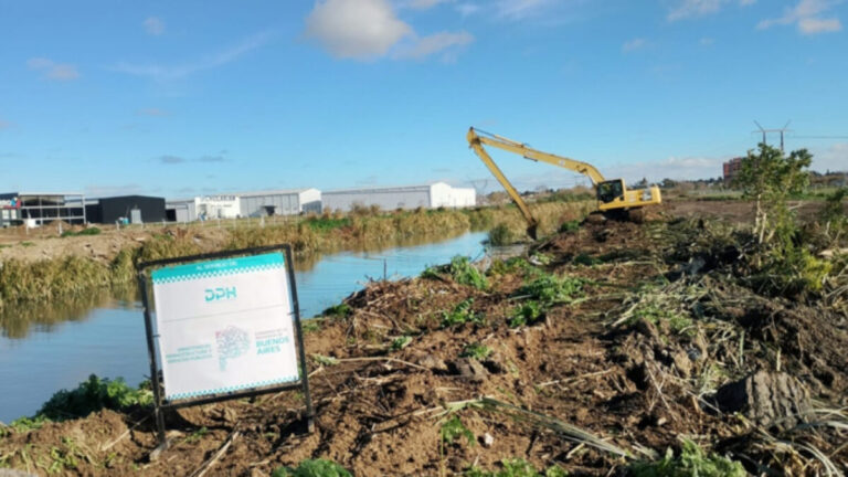Intervenciones hídricas en Berazategui y Quilmes
