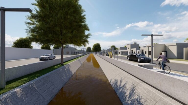 Licitación para la recuperación urbana del arroyo Gúemes en Loma Hermosa