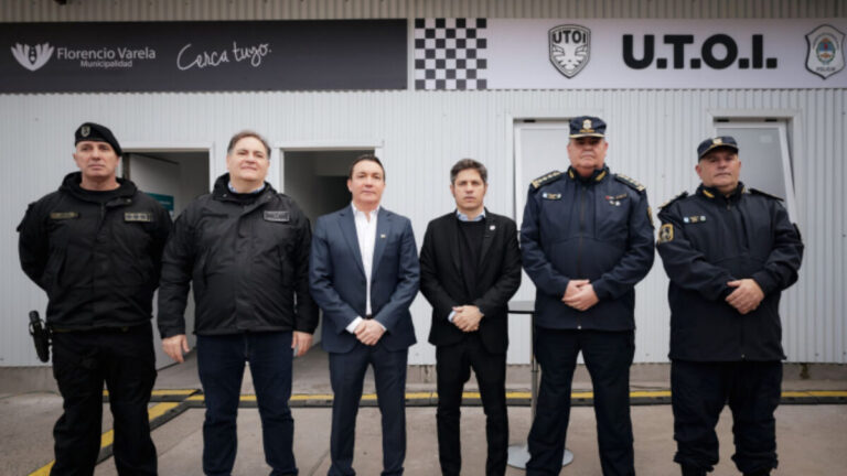 Inauguran base de la UTOI en Florencio Varela