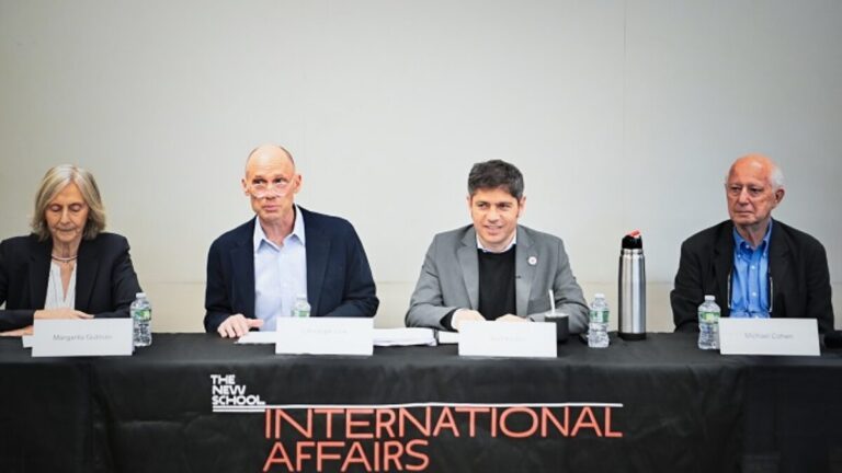 Kicillof participó en charla sobre futuro de América Latina en Nueva York