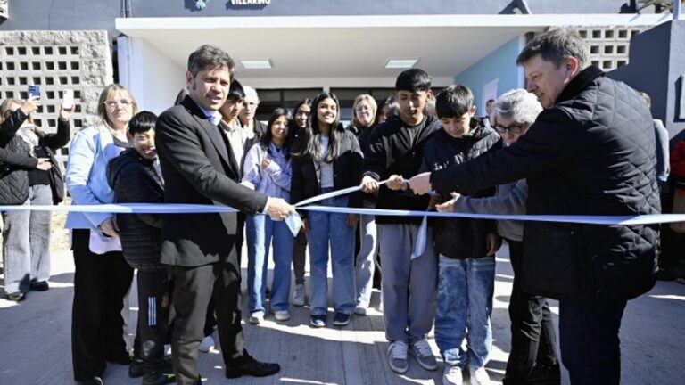 Inauguran nueva escuela y acueducto en Villarino