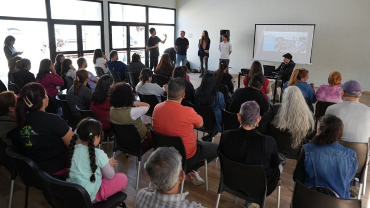 Avanza la construcción de un parque público en Loma Hermosa