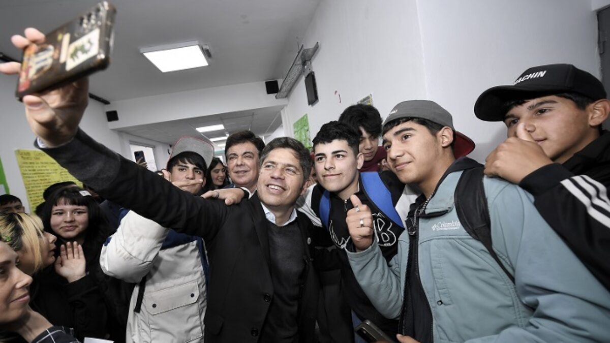 Kicillof inauguró nuevos edificios educativos en La Matanza