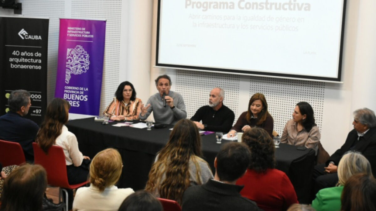 Lanzamiento del Programa Constructiva para la Inclusión de Género en Infraestructura