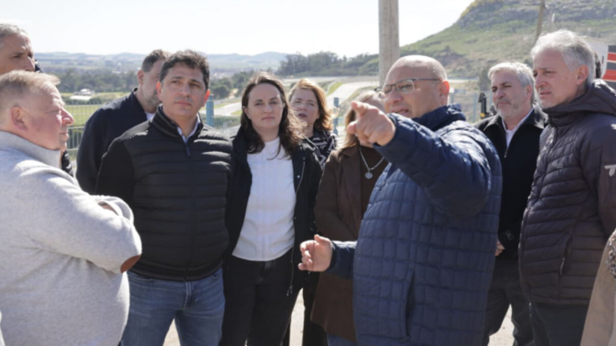 Marinucci recorrió obras del Autódromo Fangio en Balcarce