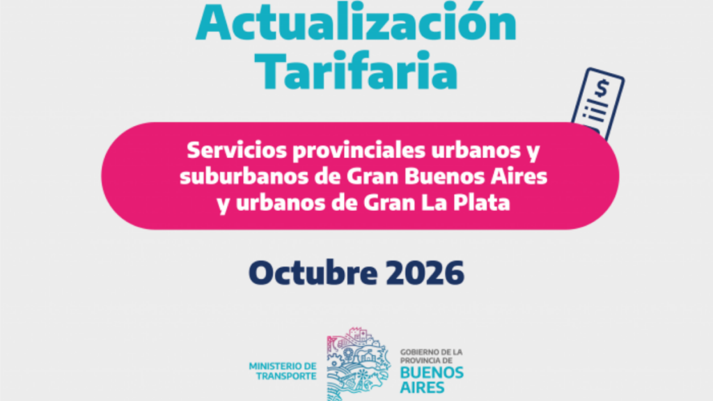 Ajuste en tarifas de transporte público en Buenos Aires