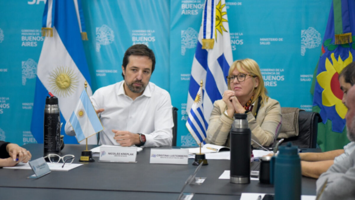 Kreplak y Lustemberg se reúnen para fortalecer la cooperación en salud