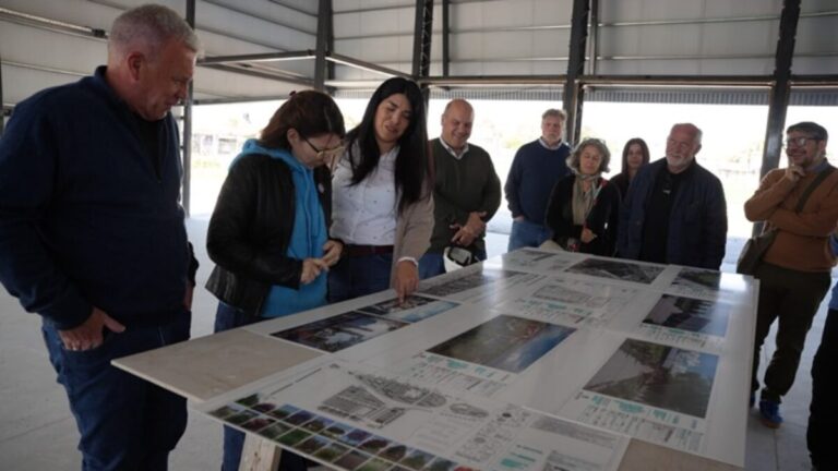 Avanzan obras de viviendas en Berazategui