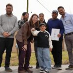 Entregan 7 viviendas en Gouin, Carmen de Areco