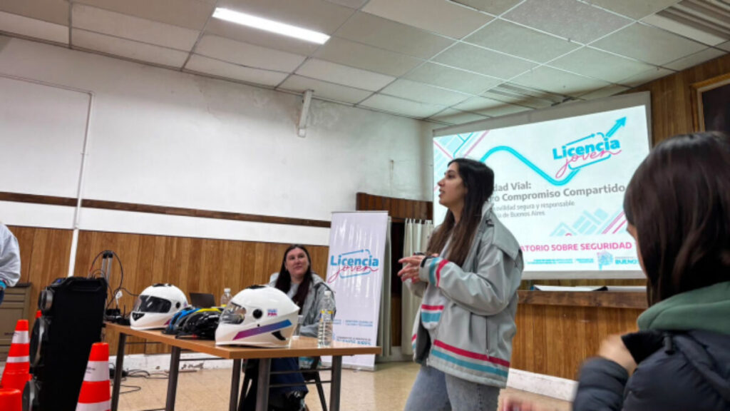 Jornadas de educación vial en la Provincia de Buenos Aires