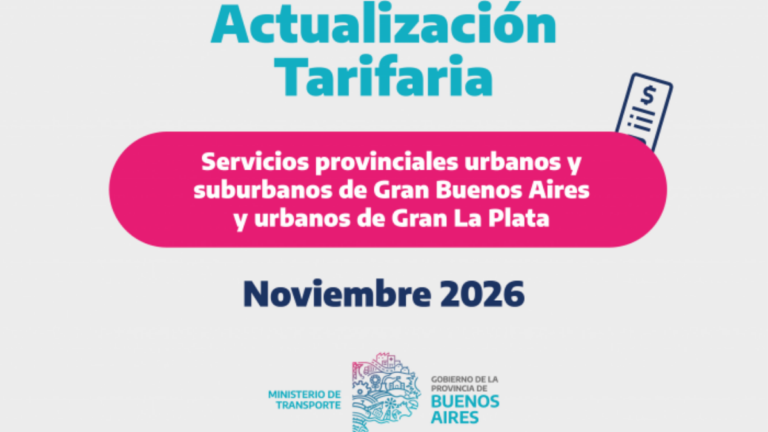 Actualización Tarifaria para Transporte Público en Buenos Aires