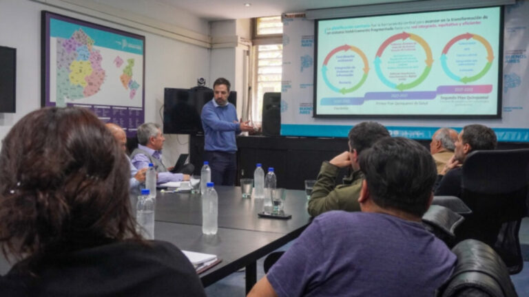 Convocatoria a gremios para el Segundo Plan Quinquenal de Salud en Buenos Aires